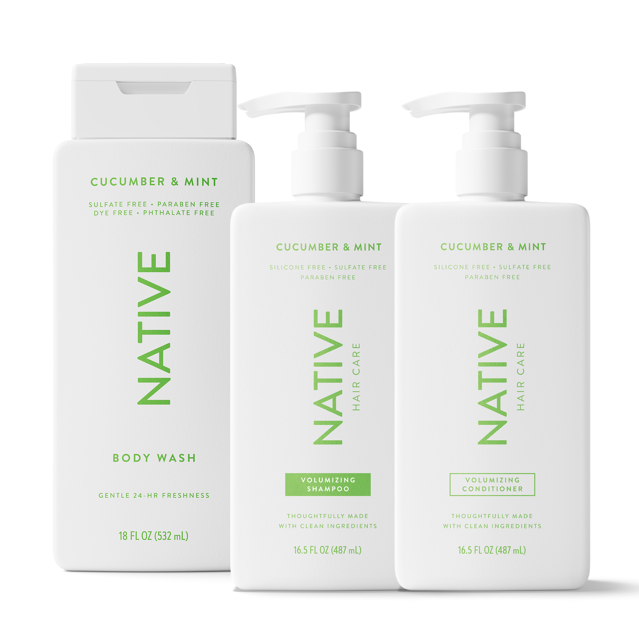 Shower Essentials Trio - Clean Bundle